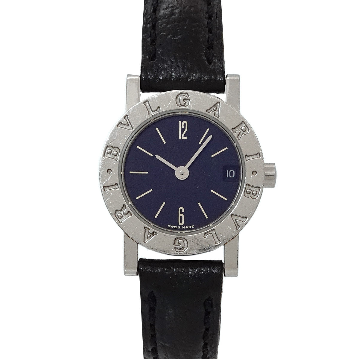 BVLGARIBVLGARI BB23SLD Date Black Dial Quartz Ladies Watch