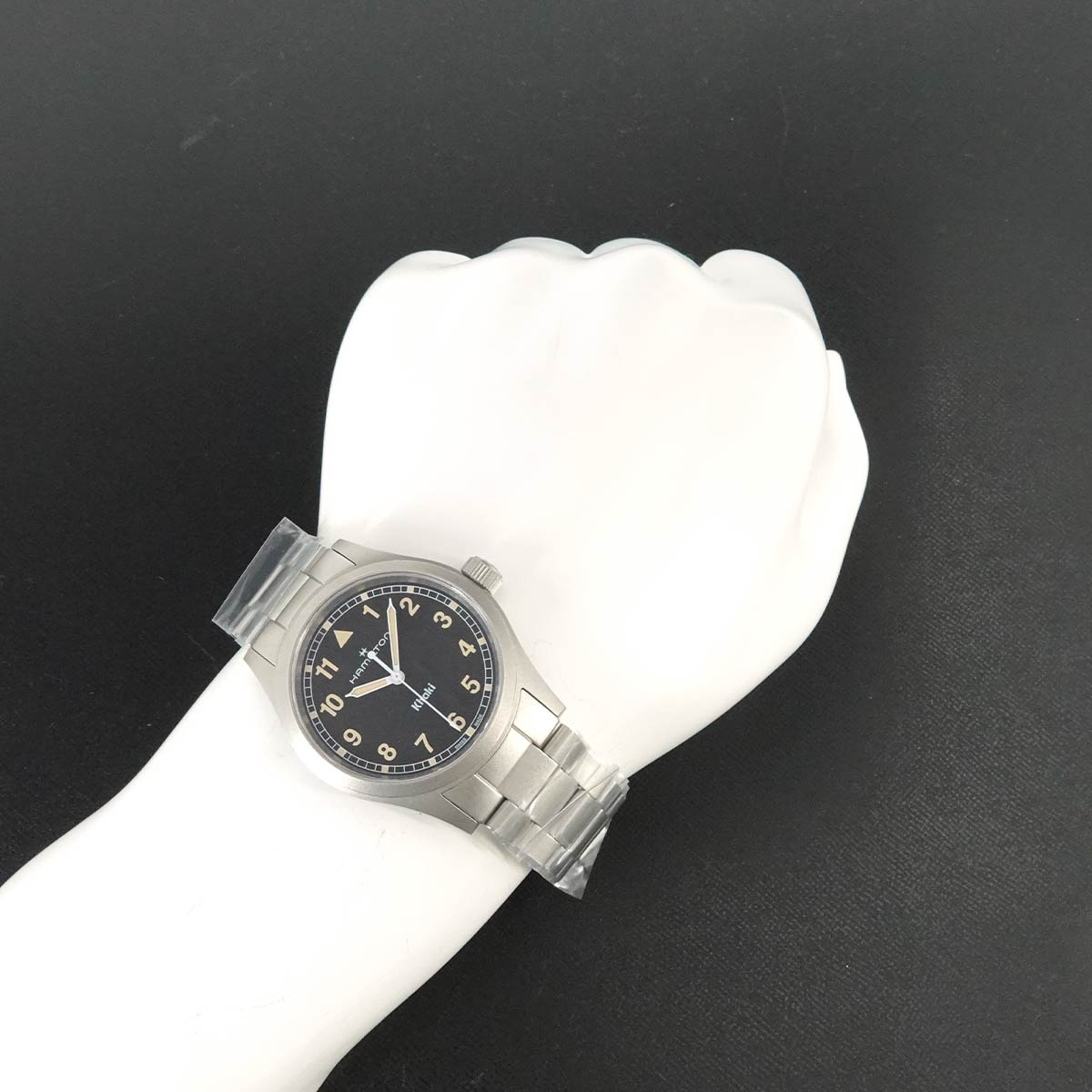 Khaki Field H694010 Black Dial Quartz Boys Watch