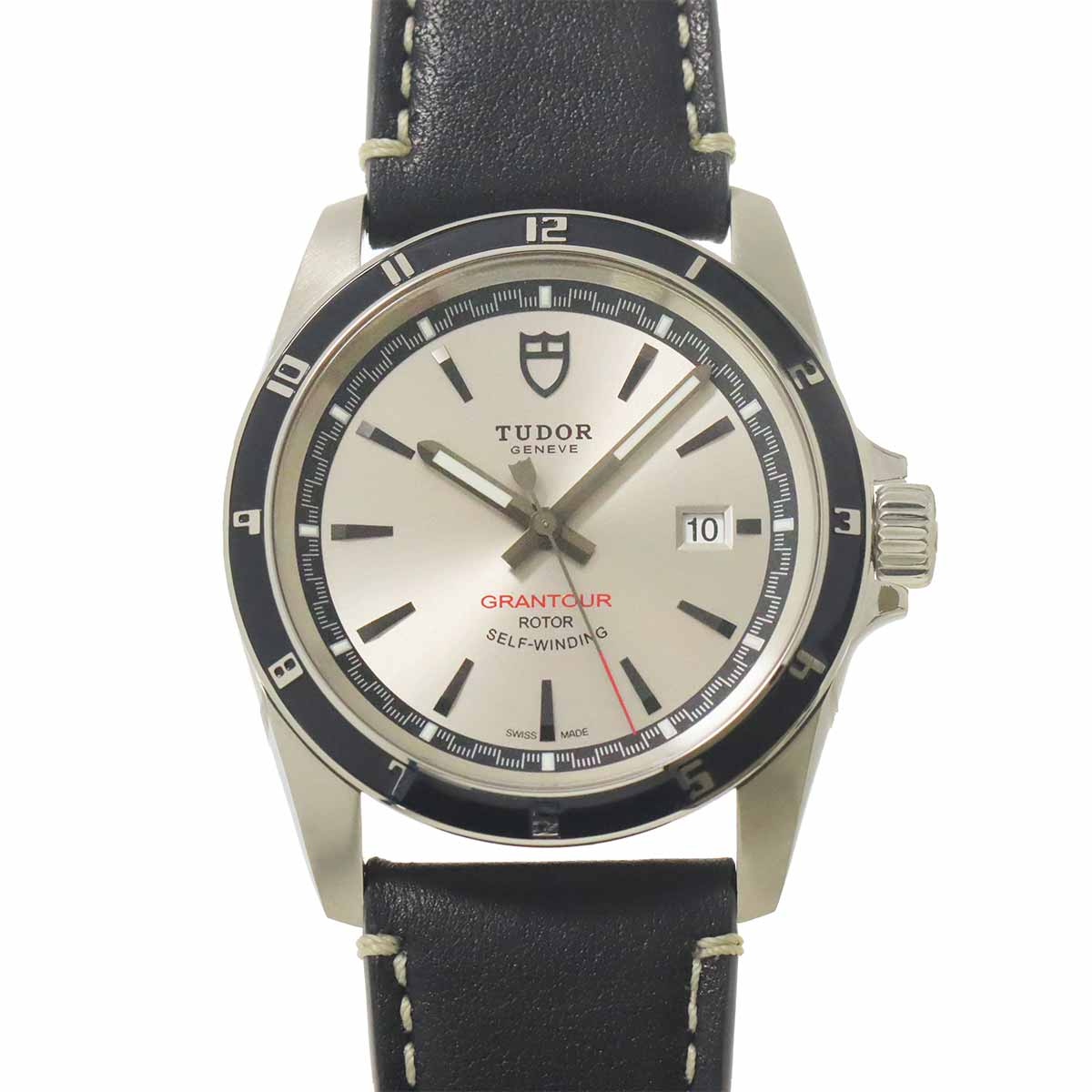 Grantour 20500N Date Automatic Silver Dial Mens Watch