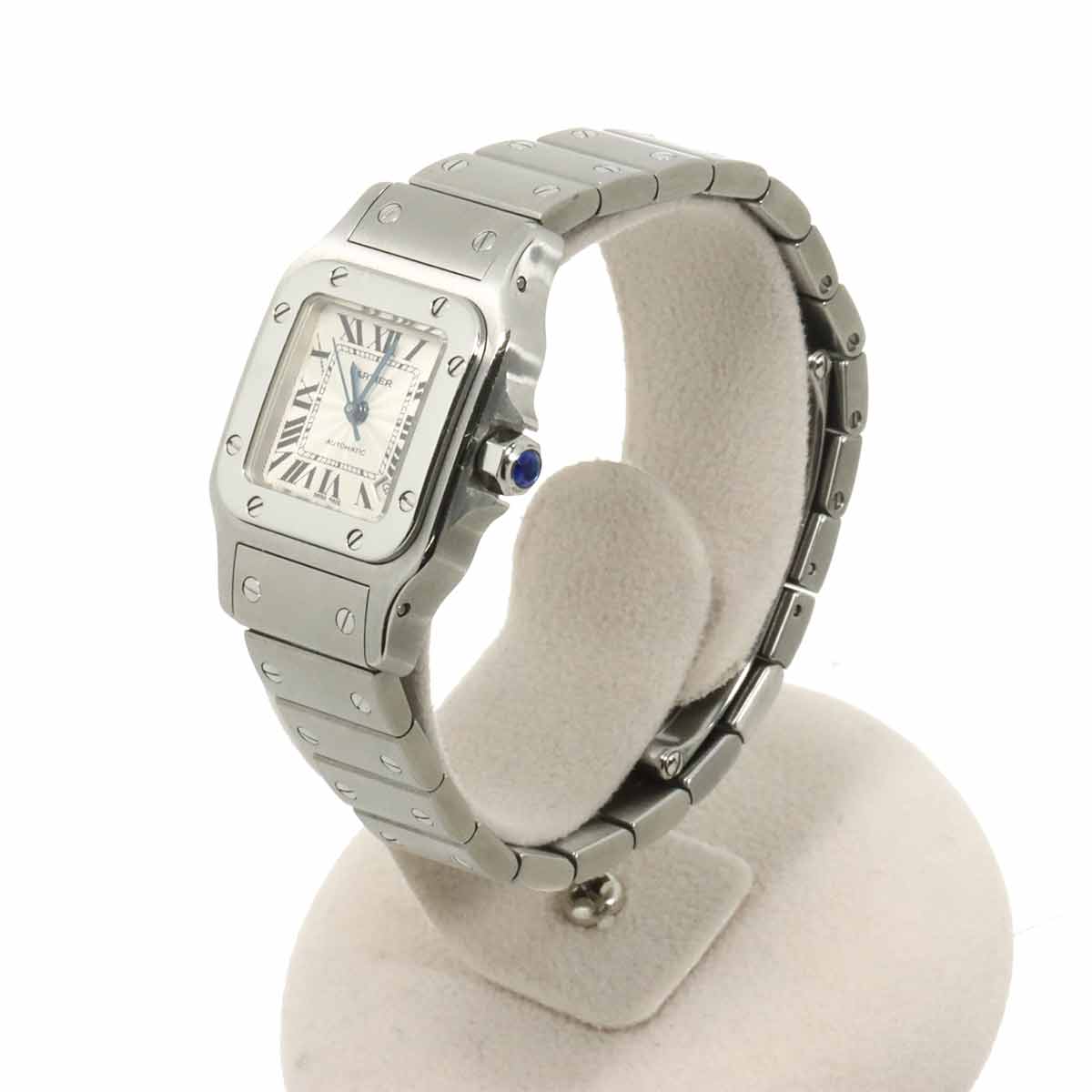 Santos Galbee SM W20054D6 Silver Dial Automatic Ladies