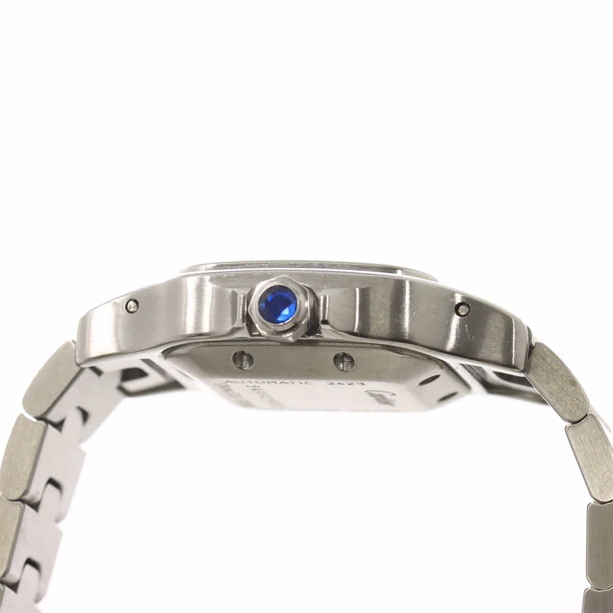 Santos Galbee SM W20054D6 Silver Dial Automatic Ladies