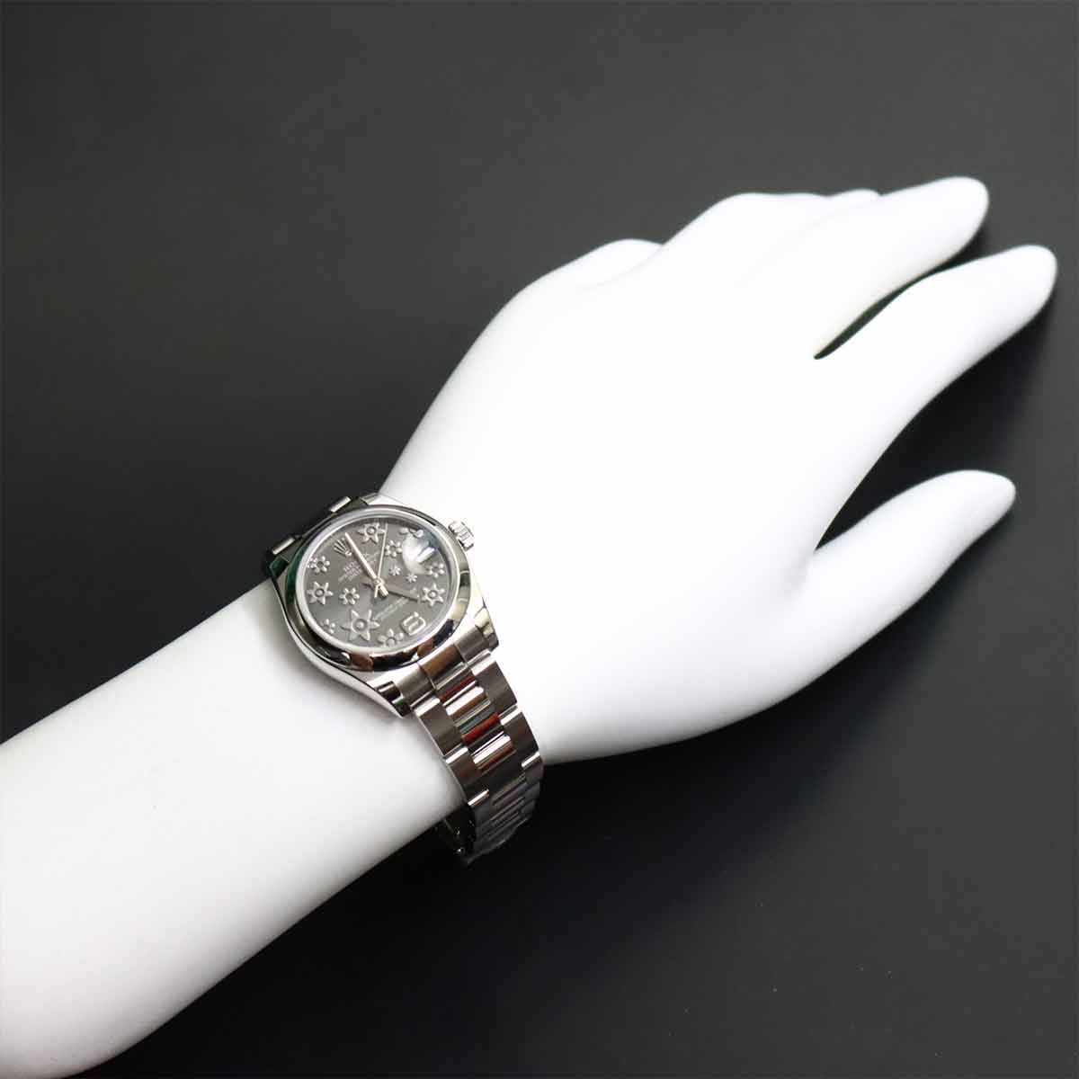 Datejust 178240 Serial Random Gray flower silver Dial Boys