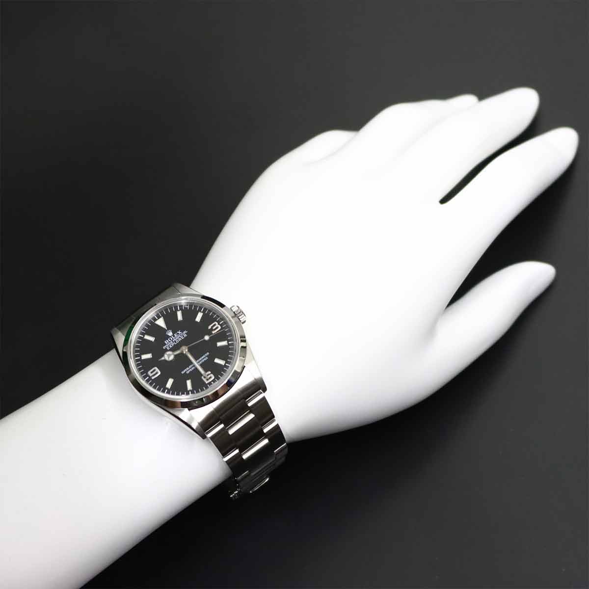 Explorer 1 14270 Serial U Automatic Black Dial Mens Watch