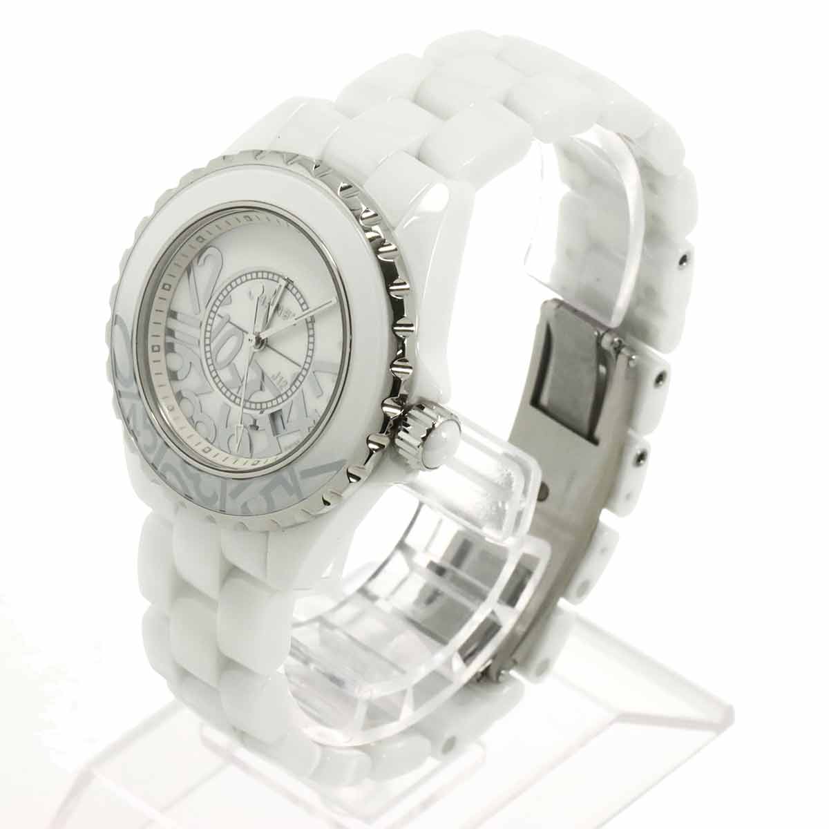 J12 Graffiti 33mm H5239 White Ceramic Limited Edition