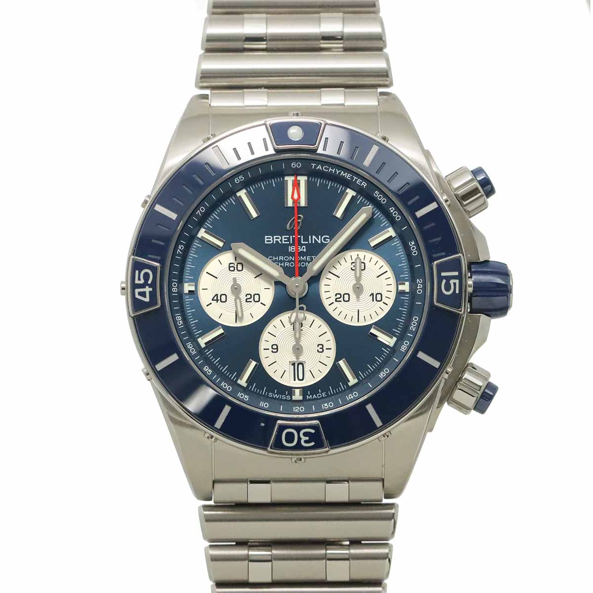SuperChronomat B01 AB0136 Blue Dial Mens Watch