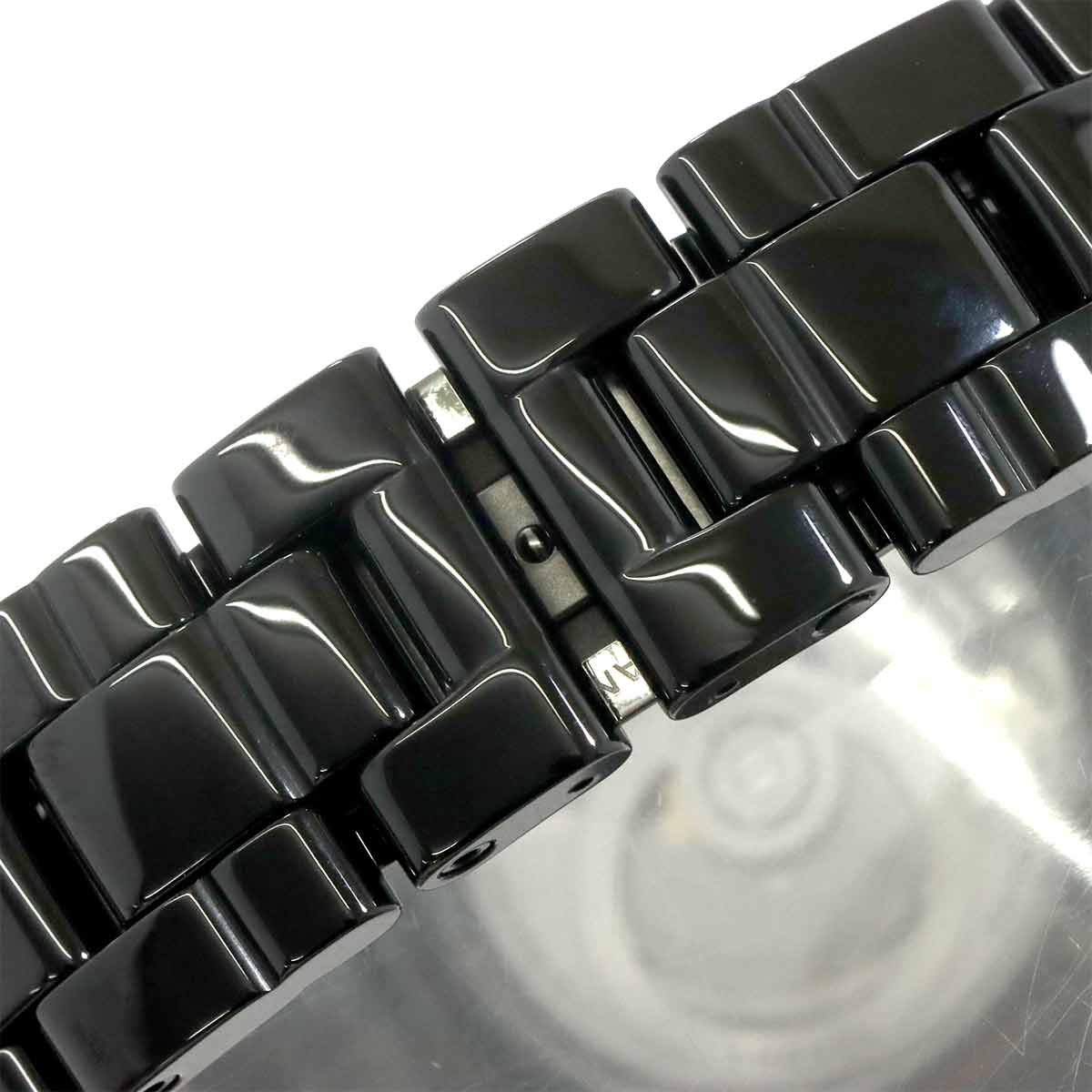 J12 H5702 38mm 12P Diamond Automatic Black Dial Mens Watch