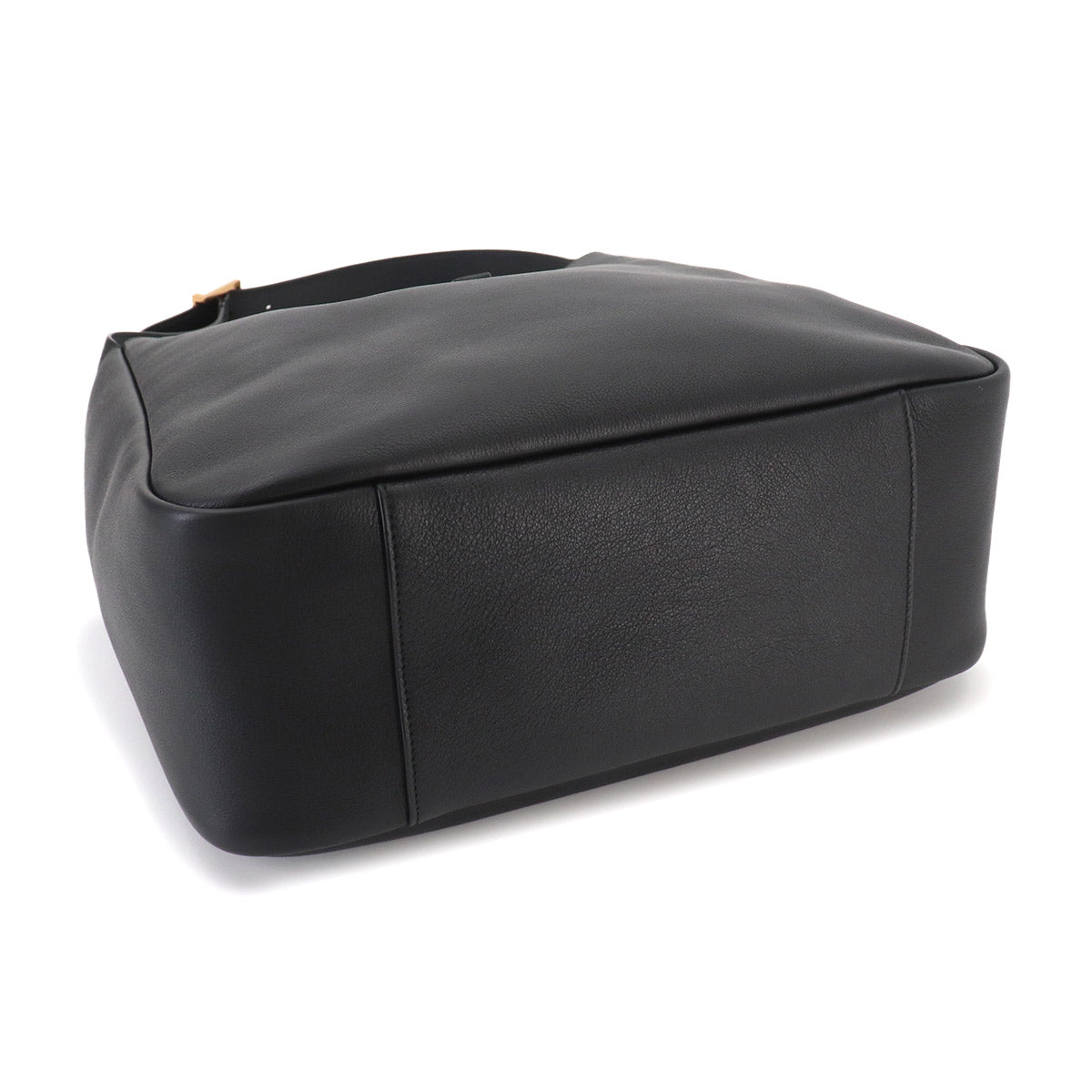 LE5A7 Large Shoulder Bag Leather Black 753837 Purse