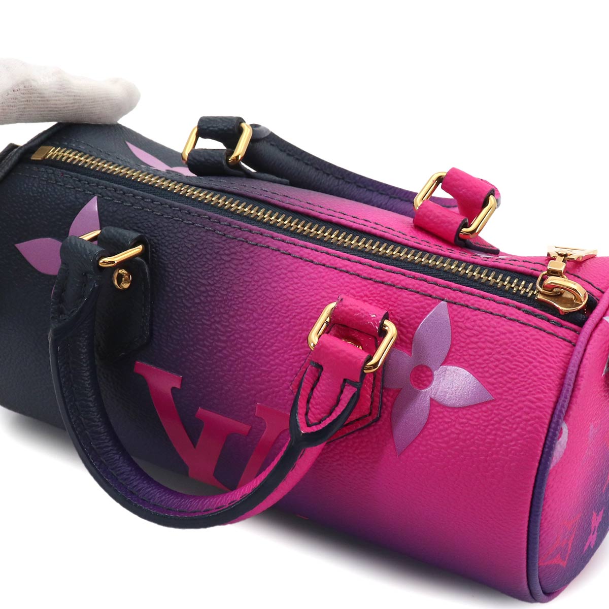 Spring in the City Monogram Giant Papillon BB Hand Bag