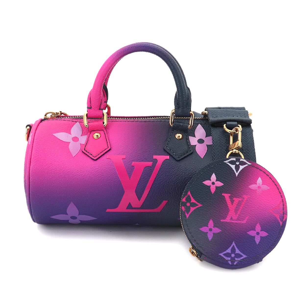 Spring in the City Monogram Giant Papillon BB Hand Bag