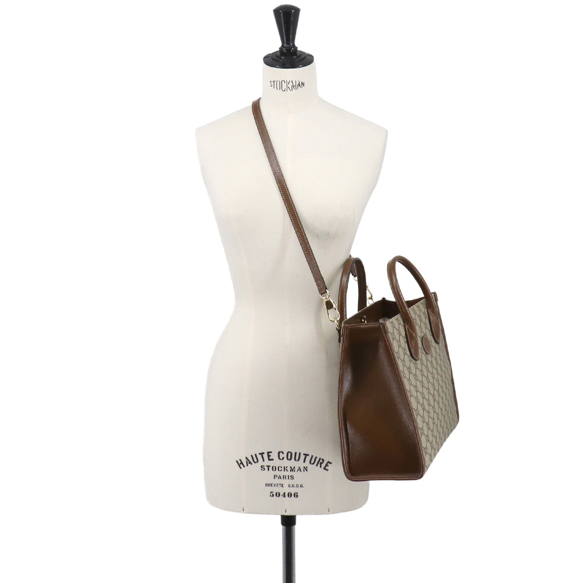 Interlocking G Small Tote Shoulder Bag GG Supreme 659983