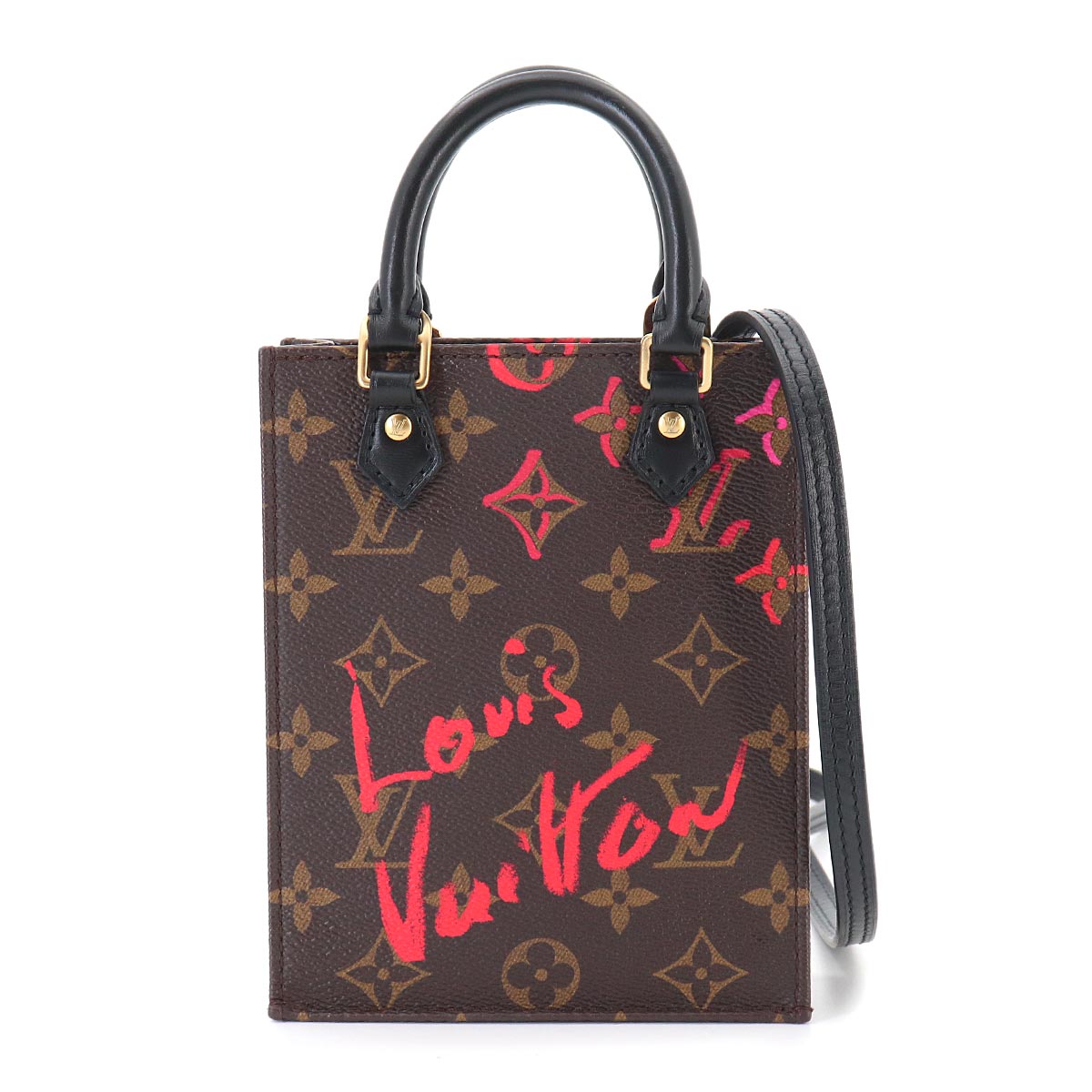 Monogram Petit Sac Plat Fall in Love 2way Bag M80839
