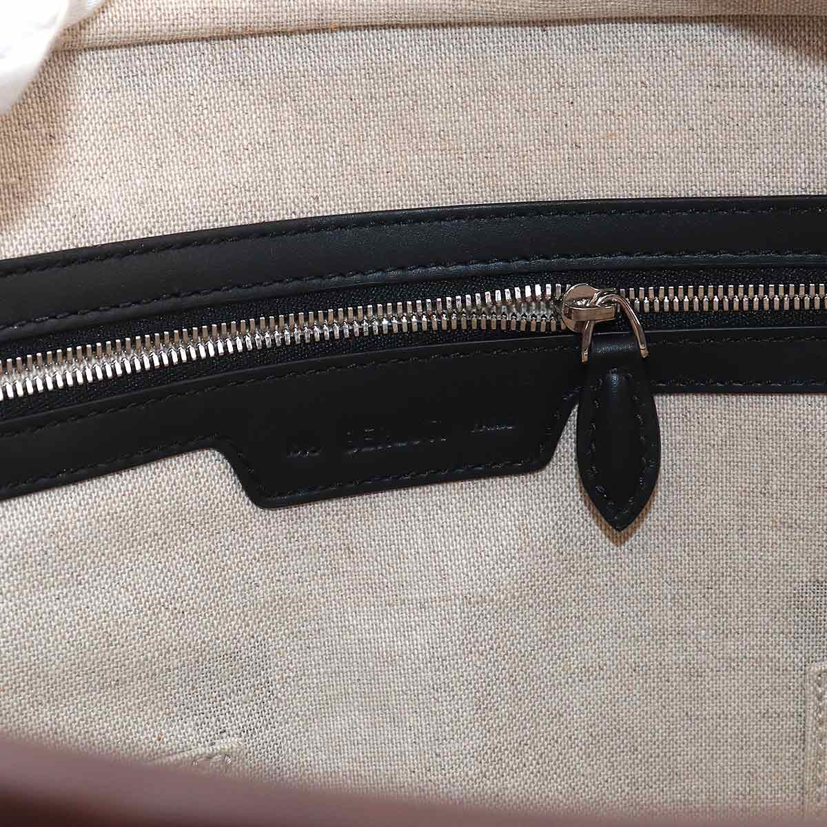 Un Jour Briefcase Business Bag Venezia Leather Cacao intenso