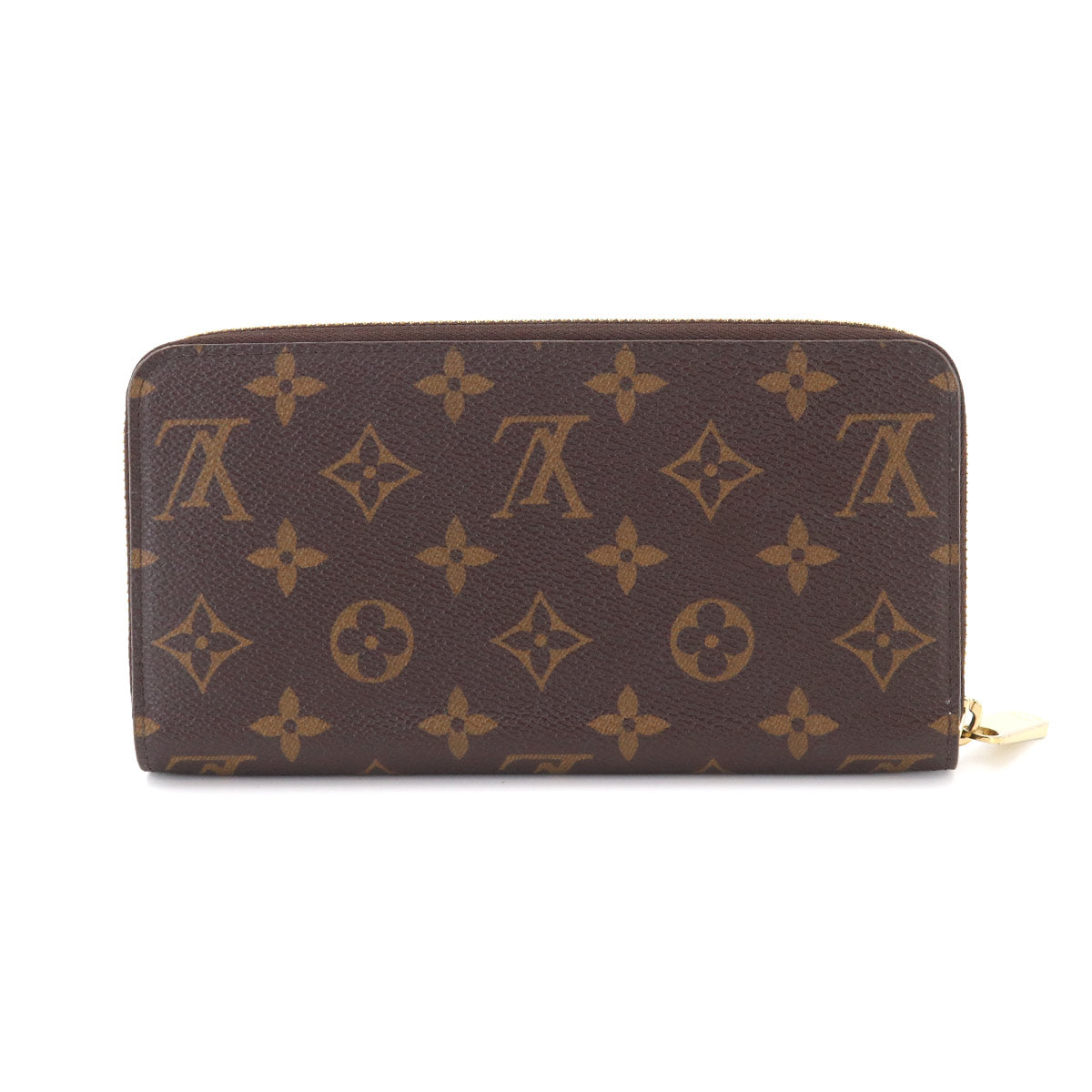 Monogram Zippy Wallet Brown Iced Gold M27030