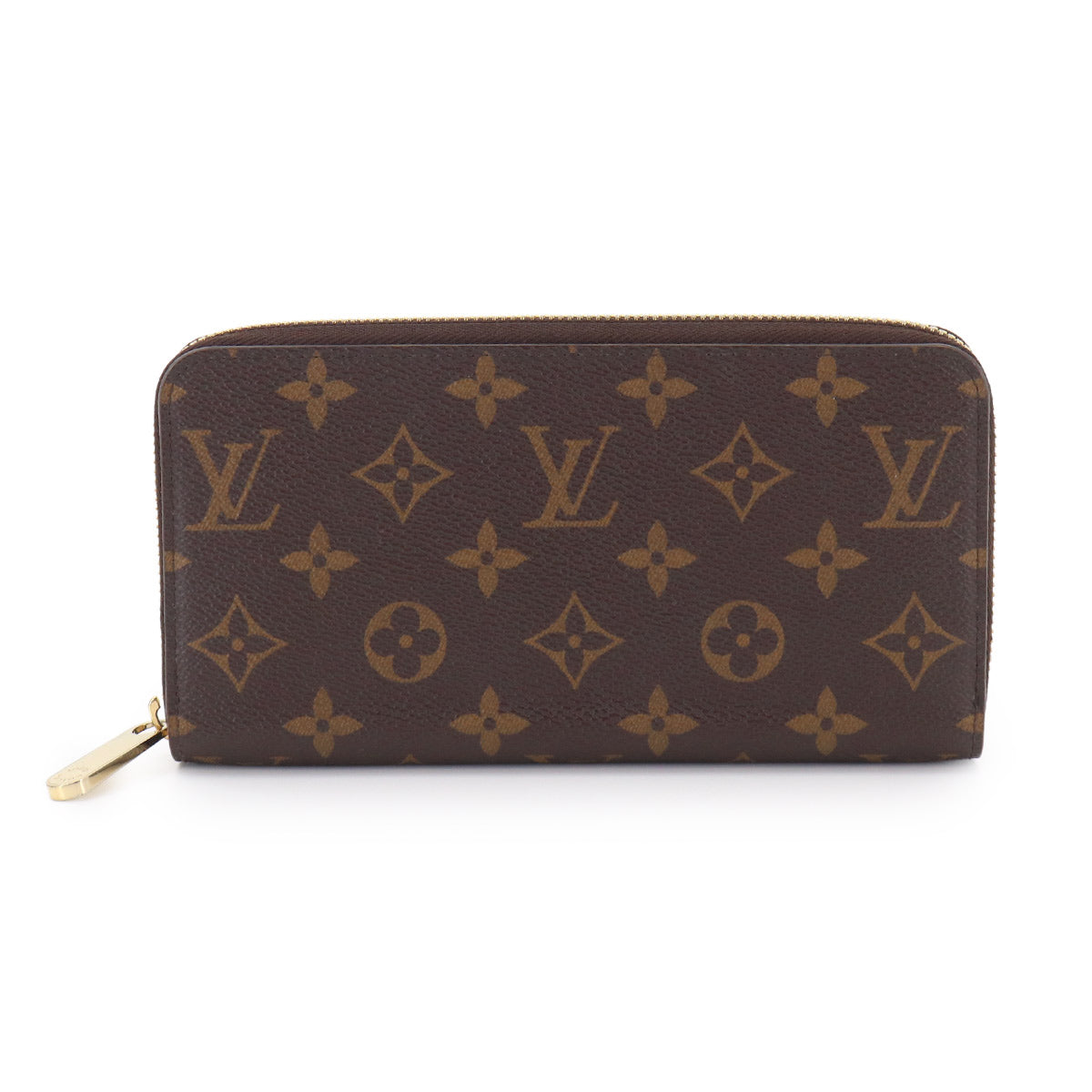 Monogram Zippy Wallet Brown Iced Gold M27030