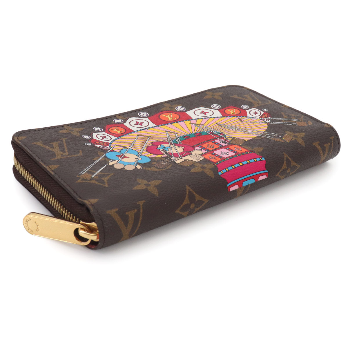 Vivienne Monogram Zippy Wallet Brown Multicolor M69753