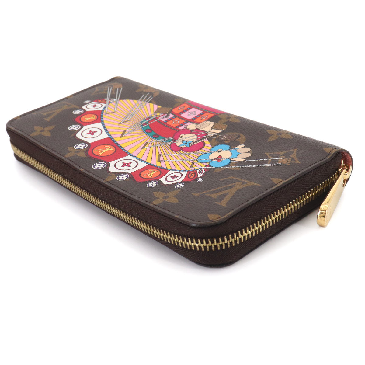 Vivienne Monogram Zippy Wallet Brown Multicolor M69753