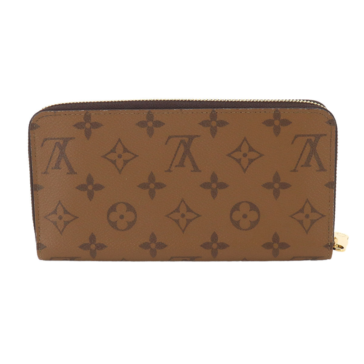 Monogram Reverse Zippy Wallet Brown M82444 Purse