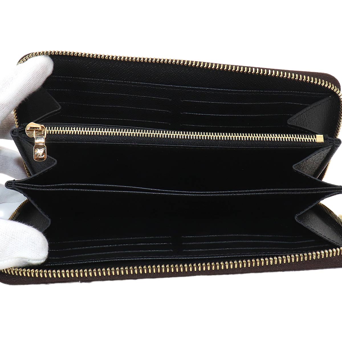 Monogram Reverse Zippy Wallet Brown M82444 Purse