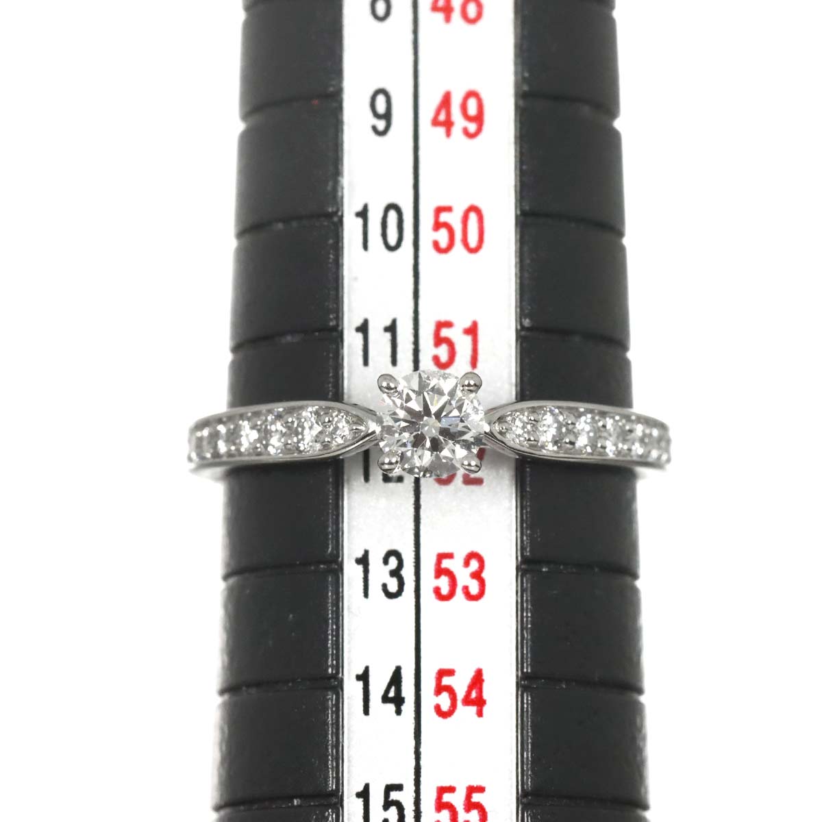 Harmony Diamond 0.28ct E/VS2/3EX Ring Pt Size6(US)
