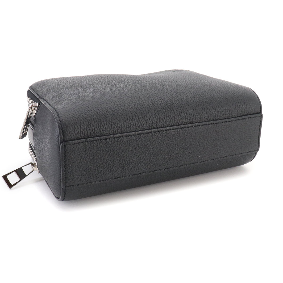 Mini crossbody camera Bag Hand Shoulder Bag Leather Black Anagram
