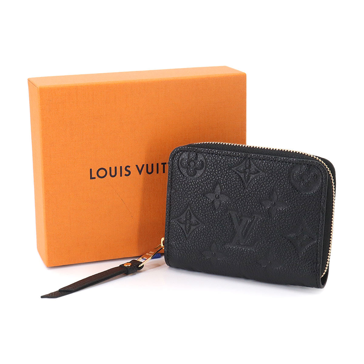 Monogram Empreinte Zippy Coin Purse Coin Case Noir M60574