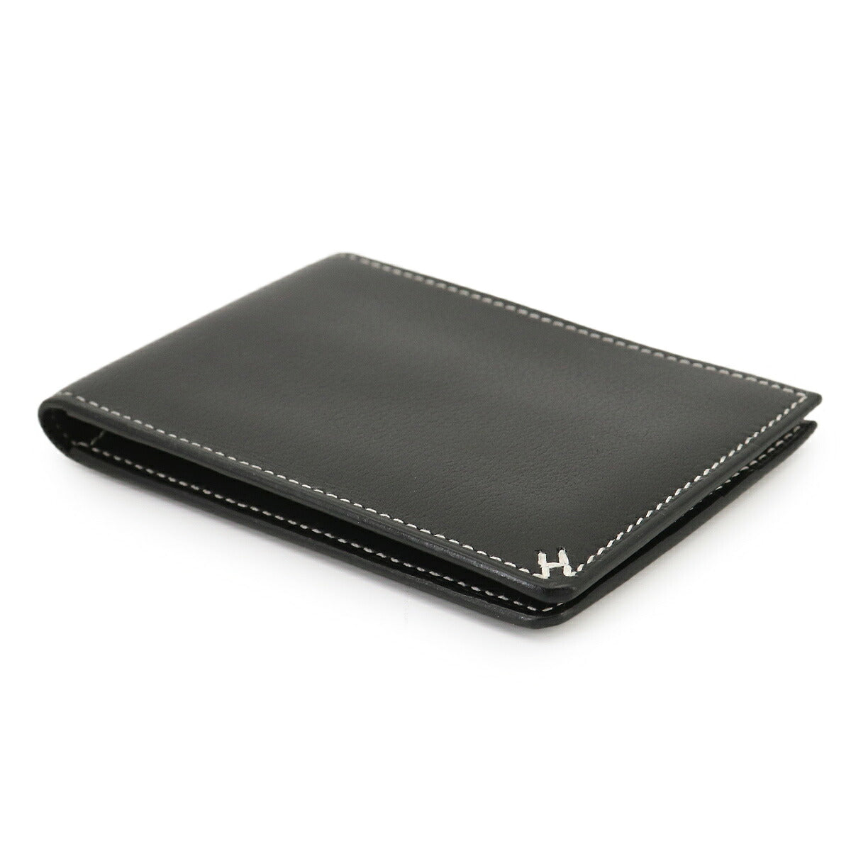 H Sellier Card holder Case Evergrain Black