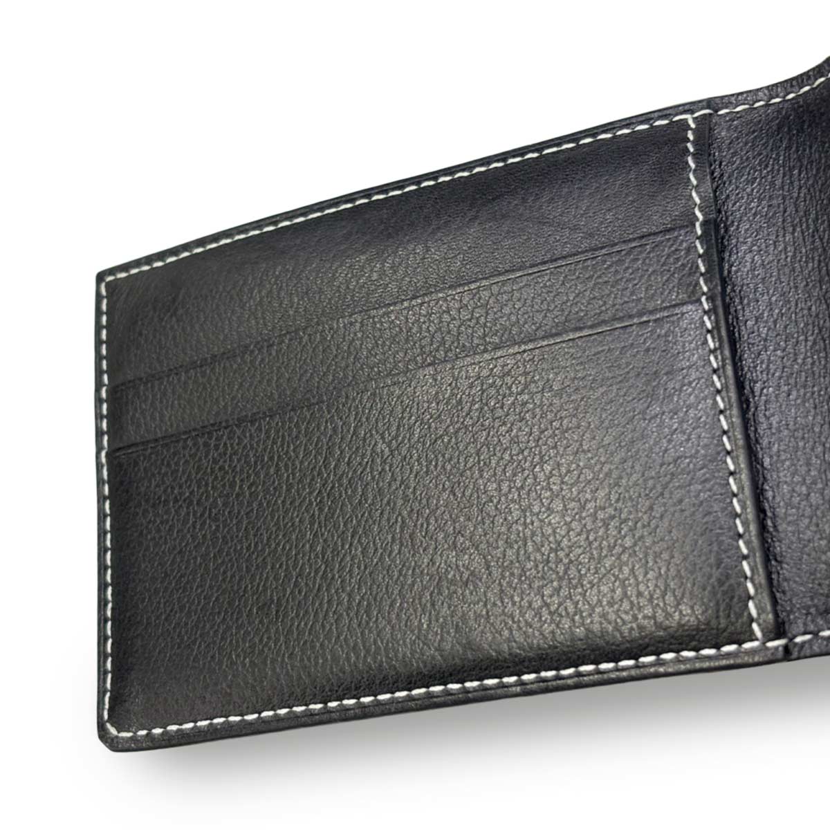 H Sellier Card holder Case Evergrain Black