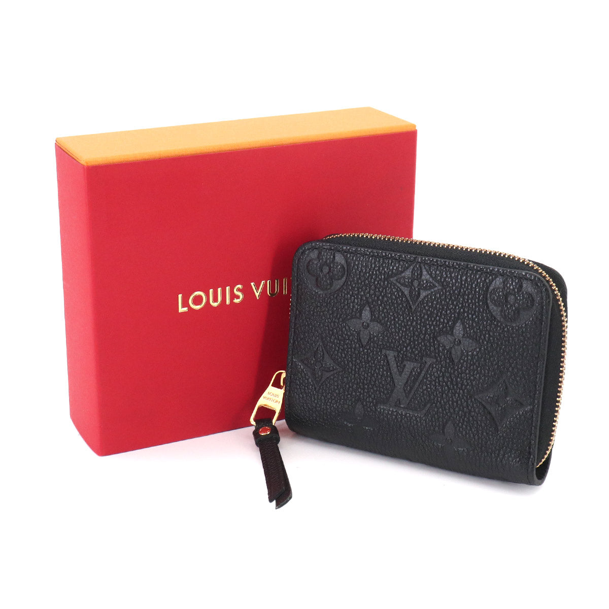 Monogram Empreinte Zippy Coin Purse Coin Case Noir M60574