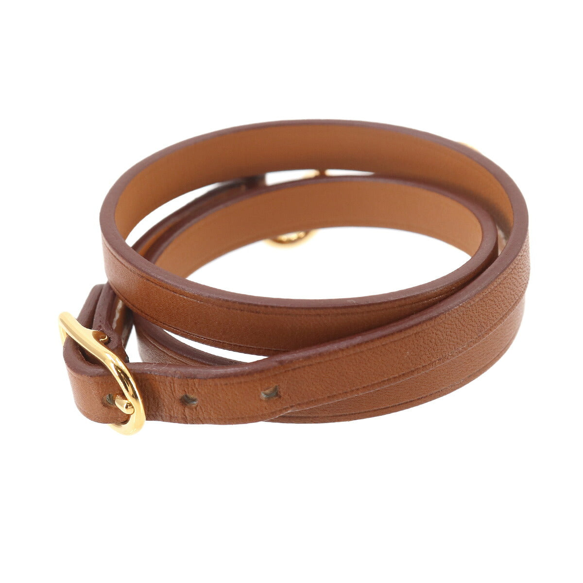 Triple Tour Bracelet Leather Brown T1 Accessory
