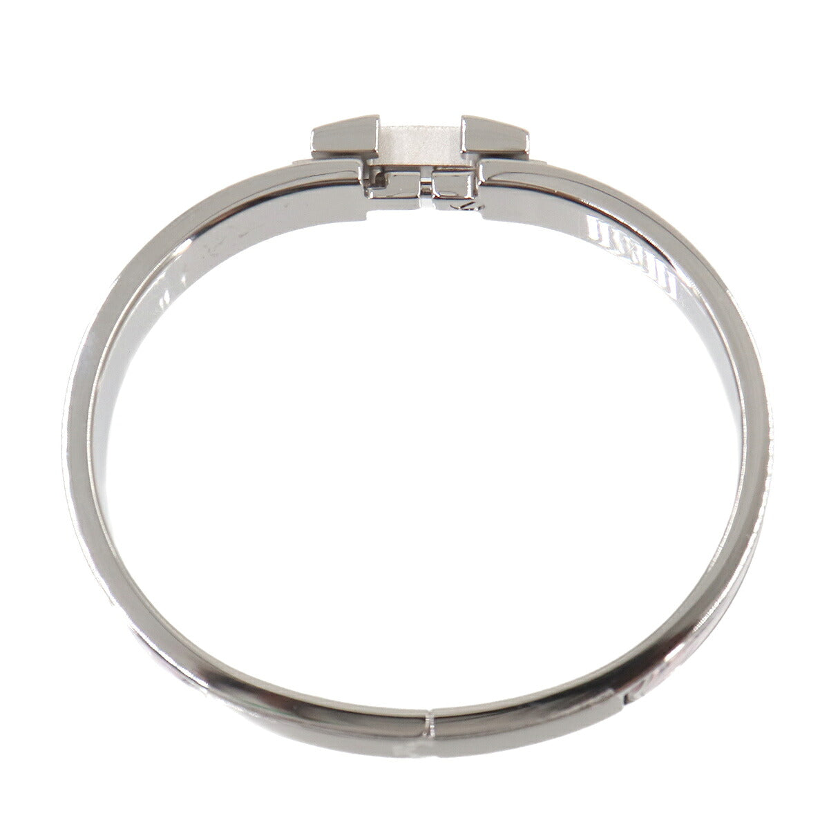 Clic H Bangle Bride de Cour Pink Silver