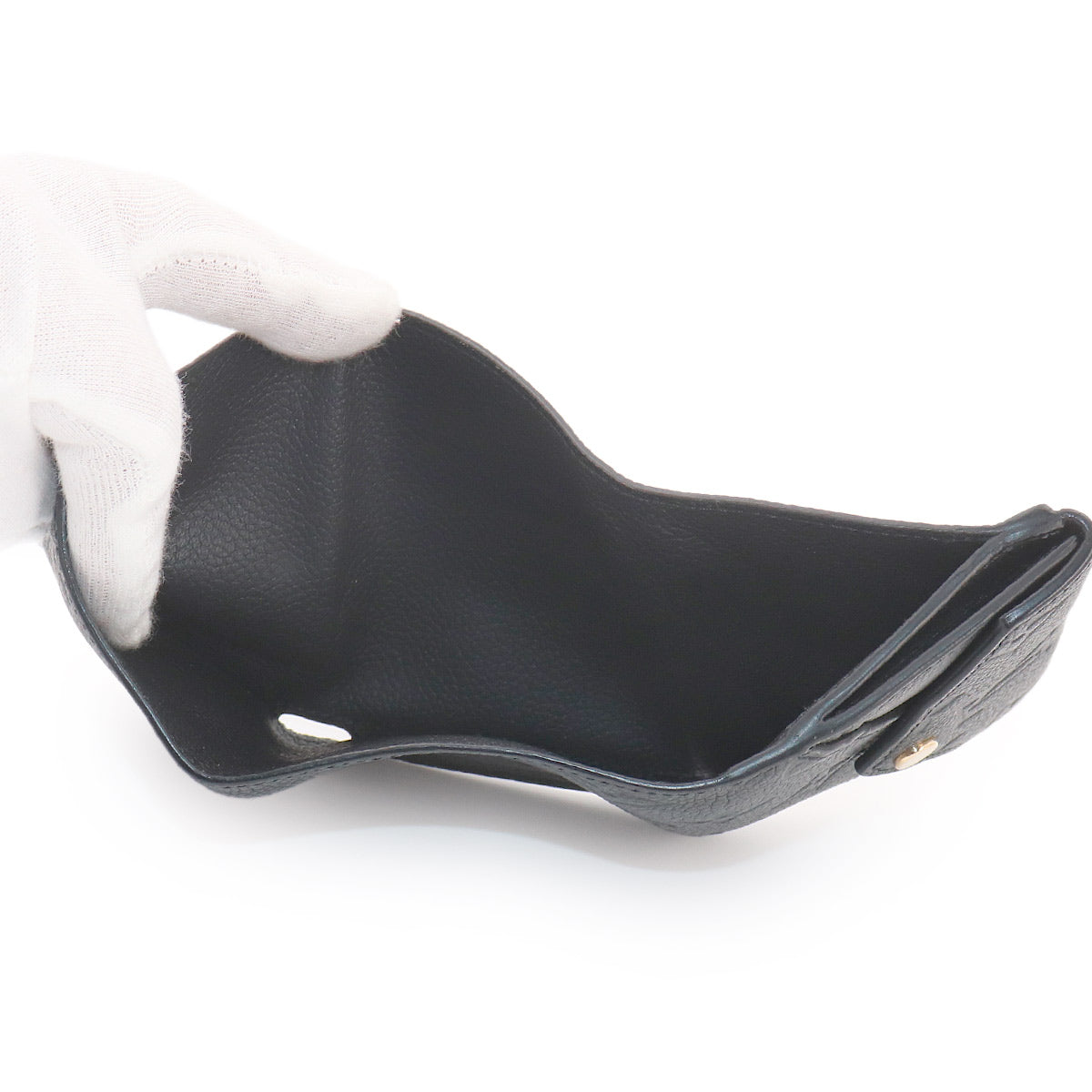 Monogram Empreinte Celeste Wallet Leather Black M82133