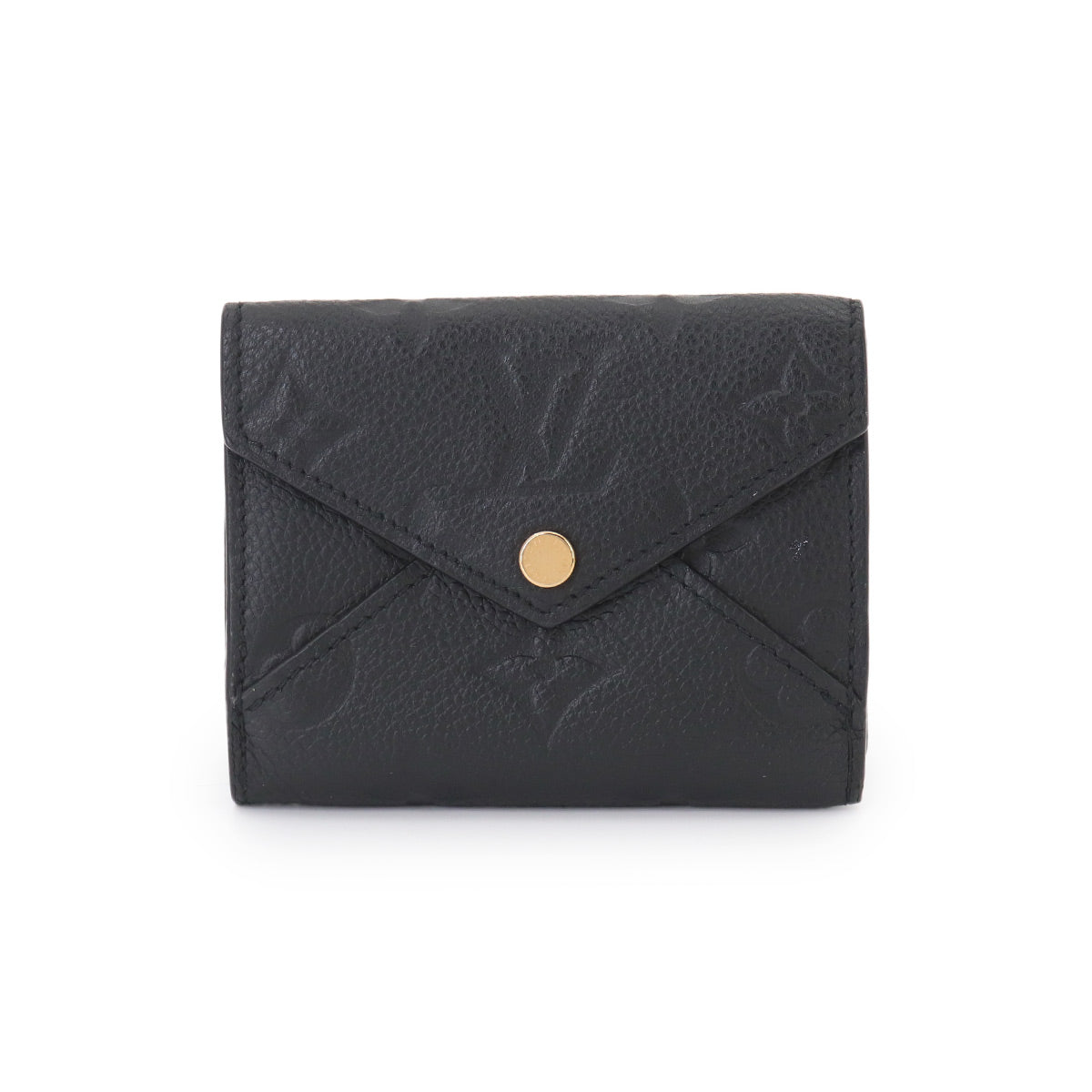 Monogram Empreinte Celeste Wallet Leather Black M82133