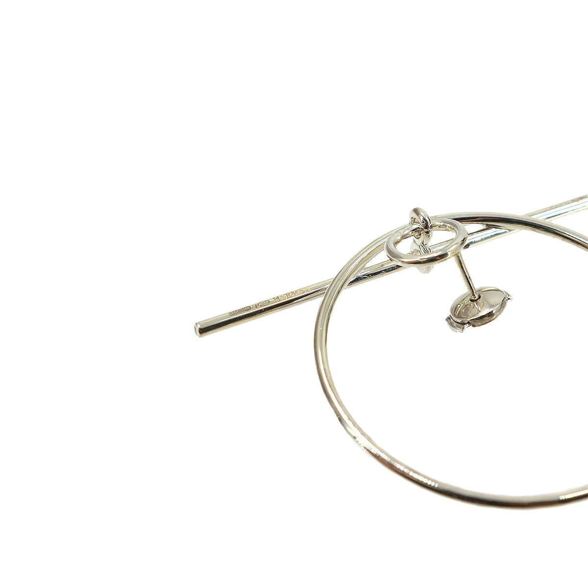 Loop MM Earrings Ag925 Silver Accessory