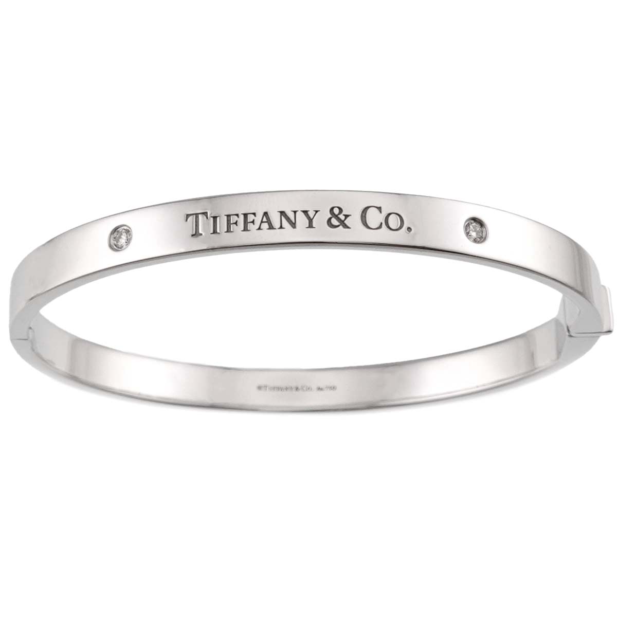 Diamond Bracelet 18K White Gold 750