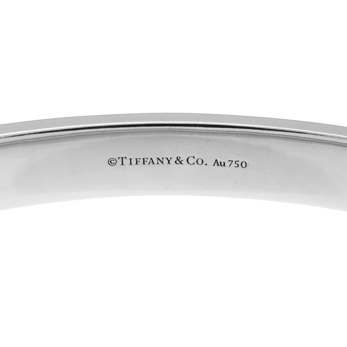 Diamond Bracelet 18K White Gold 750