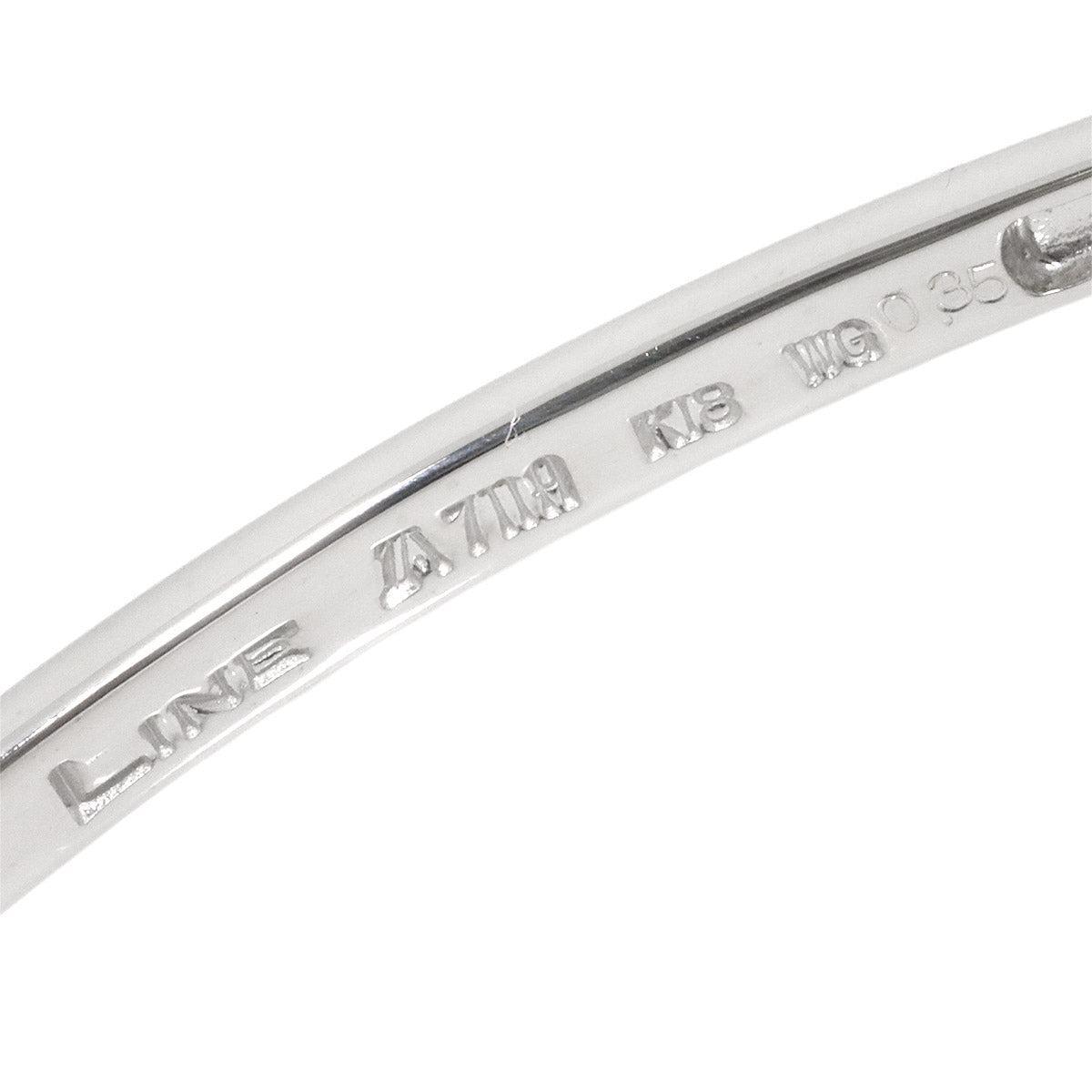 Diamond 0.35ct Bracelet 18K White Gold 750