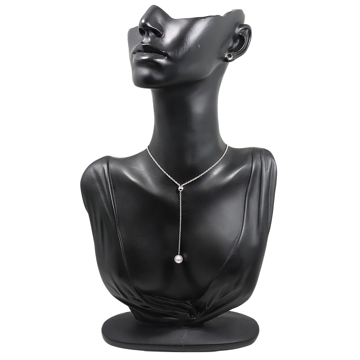 Akoya Pearl 7.9mm Necklace 18K White Gold 750