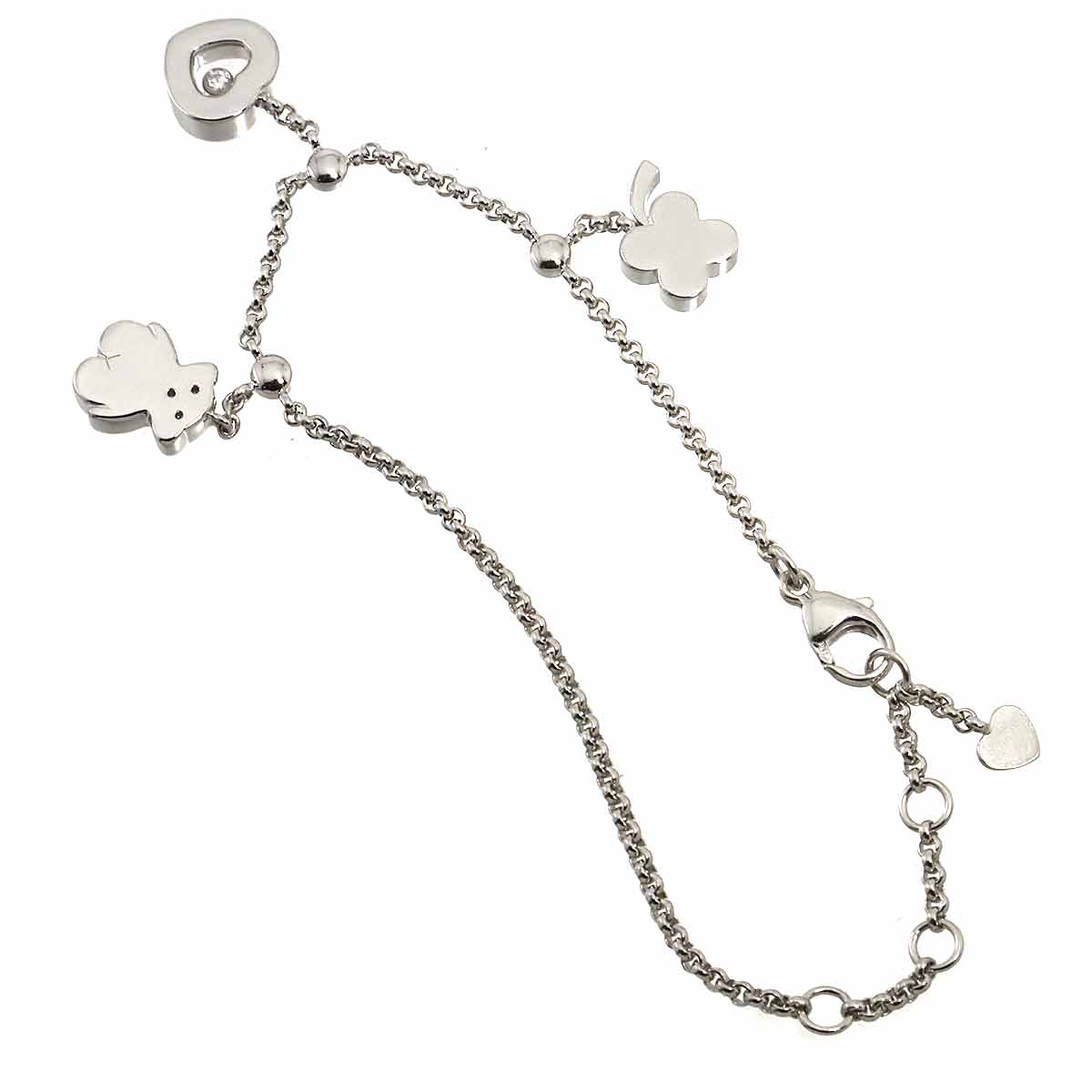 Happy Diamond Bracelet 18K WG 750