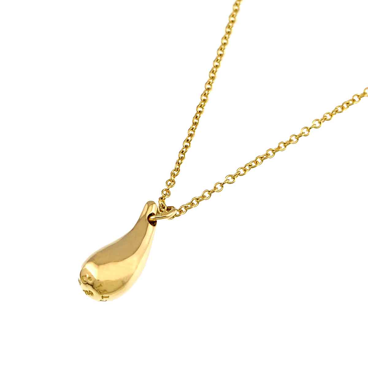 Teardrop Necklace 18K Yellow Gold 750