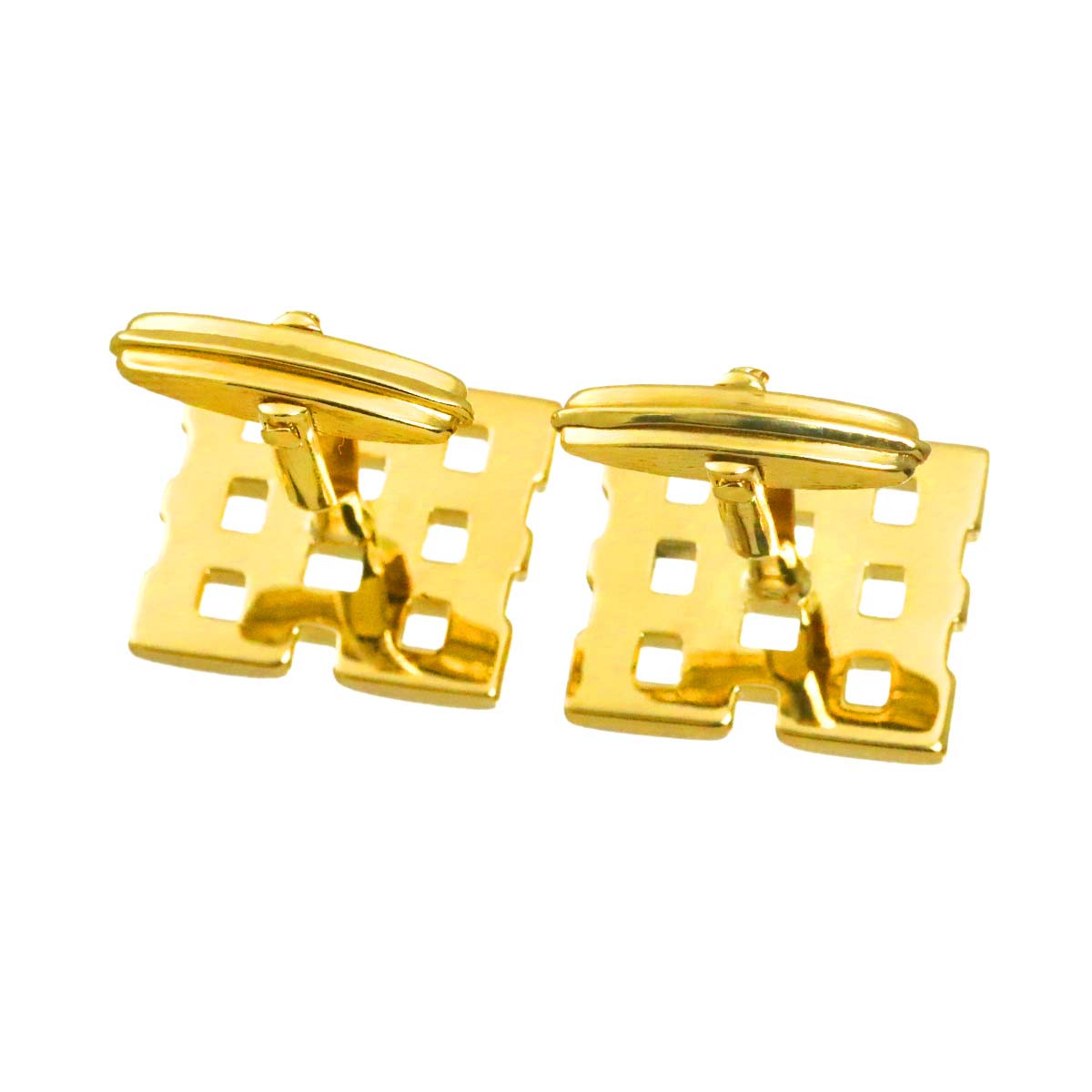 Cuff links 18K Yellow Gold 750