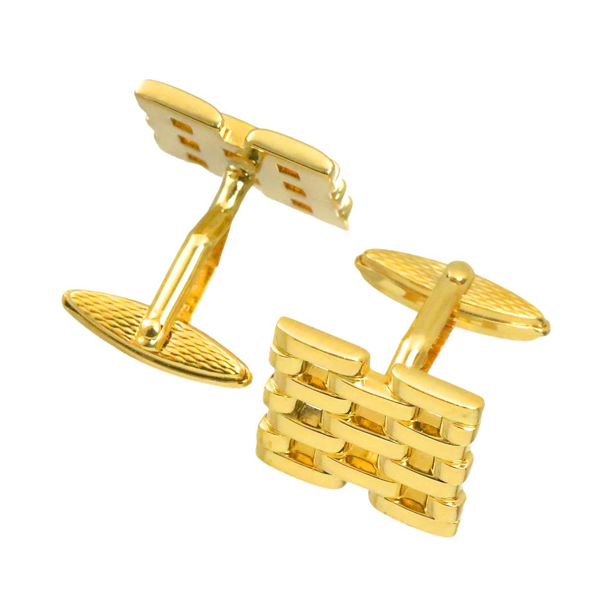 Cuff links 18K Yellow Gold 750