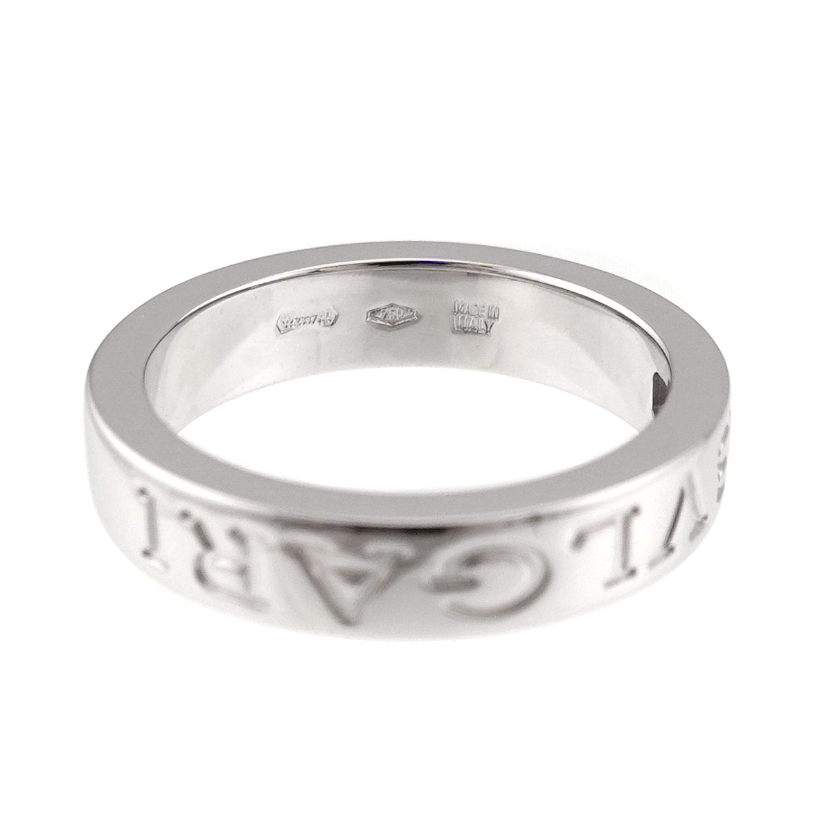 B-ZERO1 Diamond Ring 18K WG 750 size5-5.25(US)