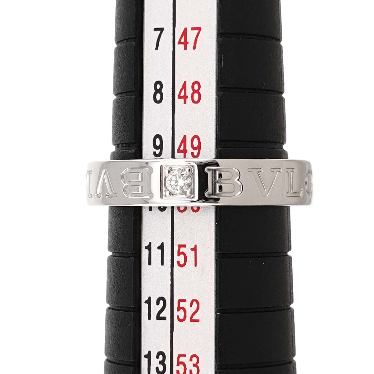 B-ZERO1 Diamond Ring 18K WG 750 size5-5.25(US)