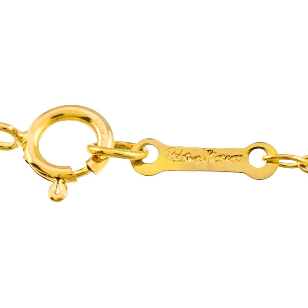 Paloma Picasso Necklace 18K Yellow Gold 750