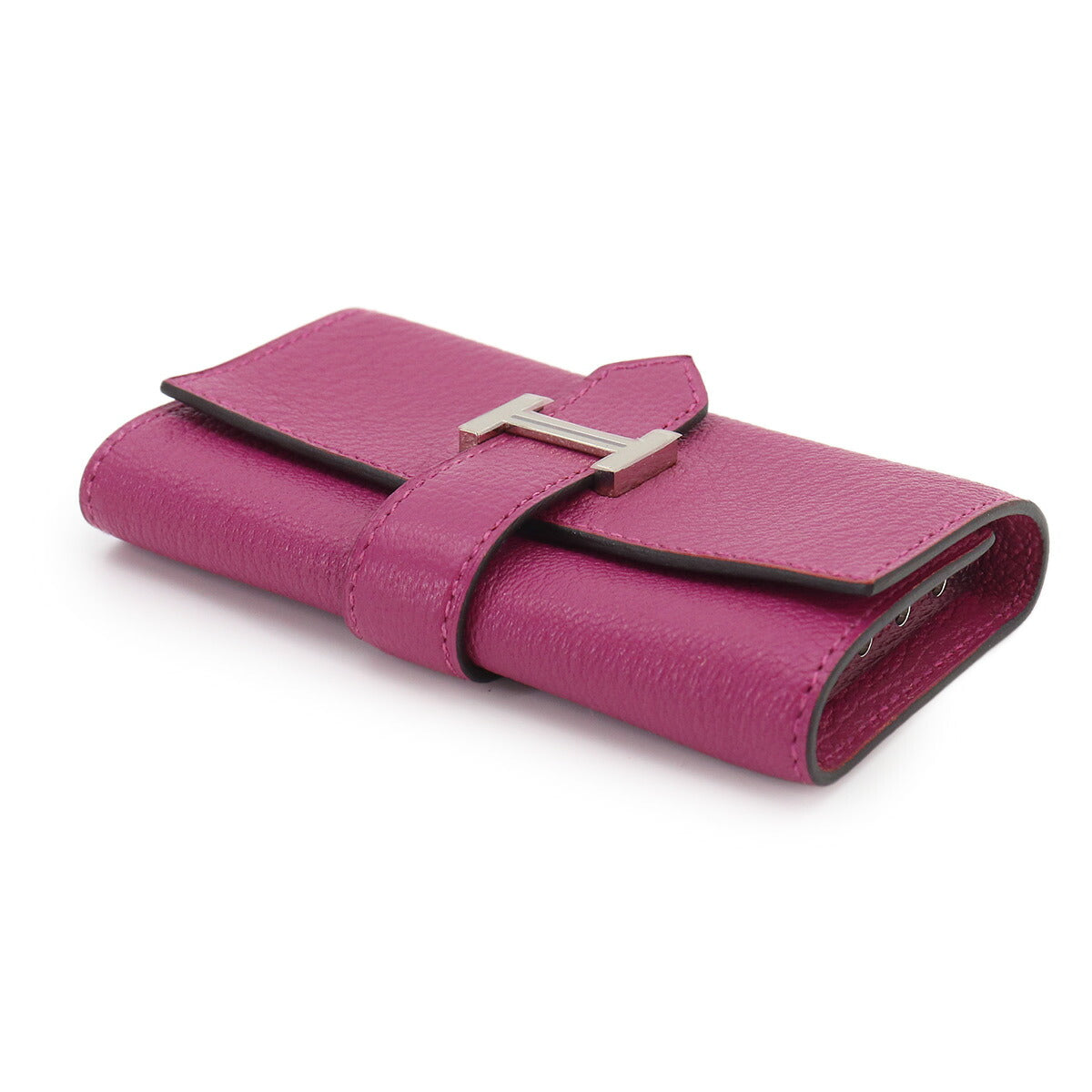 Bearn Four consecutive key case Chevre Rose Purple Accessory