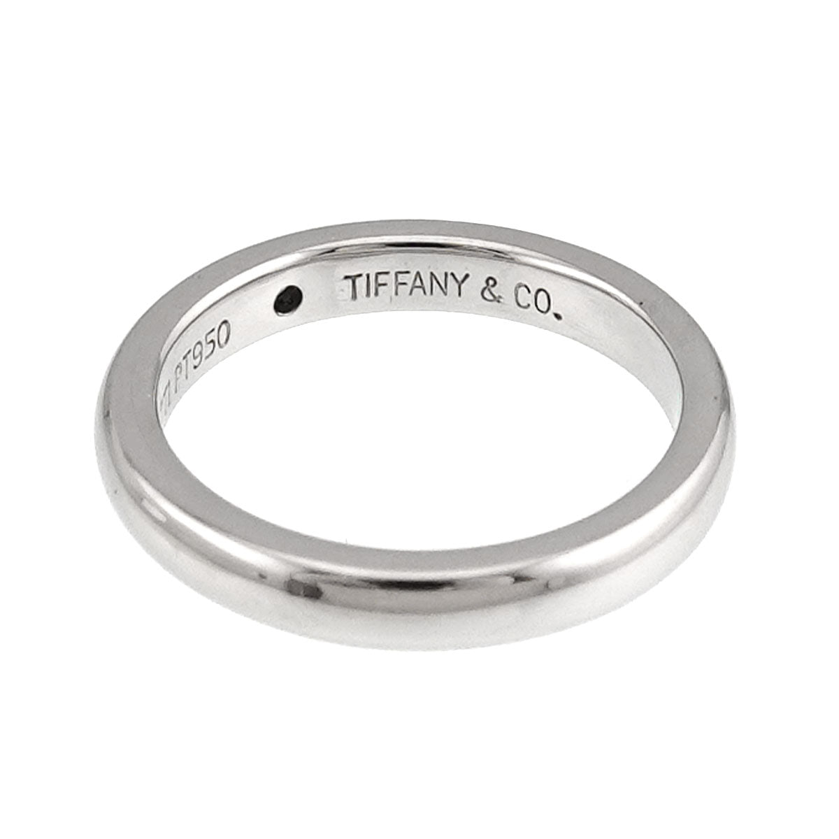 Stacking Band Ring Diamond 1P Platinum Size3-3.25(US)