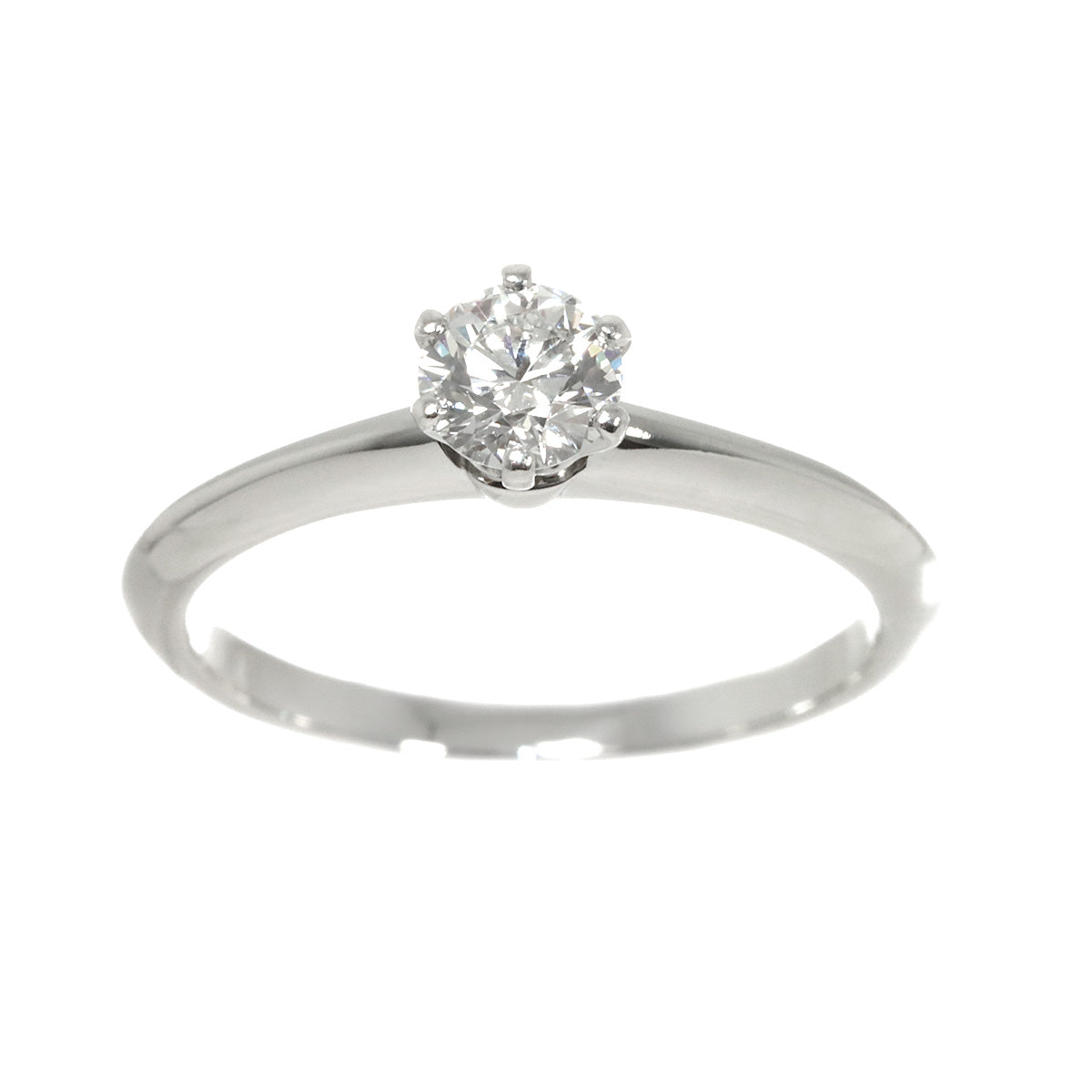 Diamond 0.37ct E/VVS2 Ring Pt Platinum Size5.25-5.5(US)