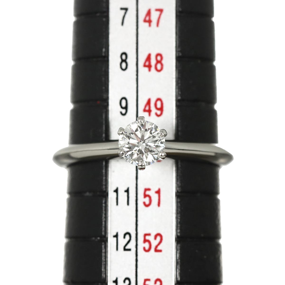 Diamond 0.37ct E/VVS2 Ring Pt Platinum Size5.25-5.5(US)