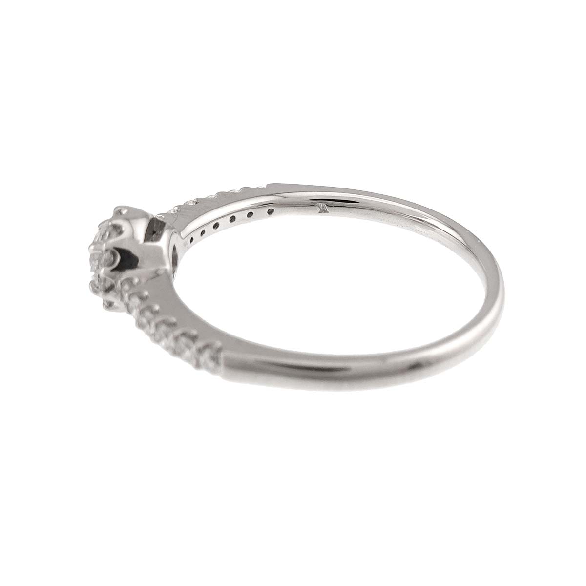 Diamond 0.31ct Ring Pt Platinum size4.75-5(US)