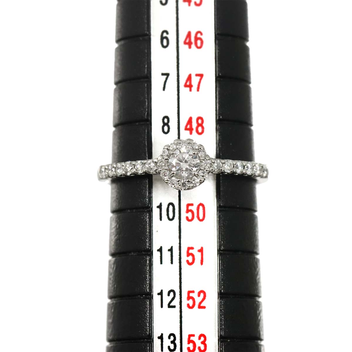 Diamond 0.31ct Ring Pt Platinum size4.75-5(US)